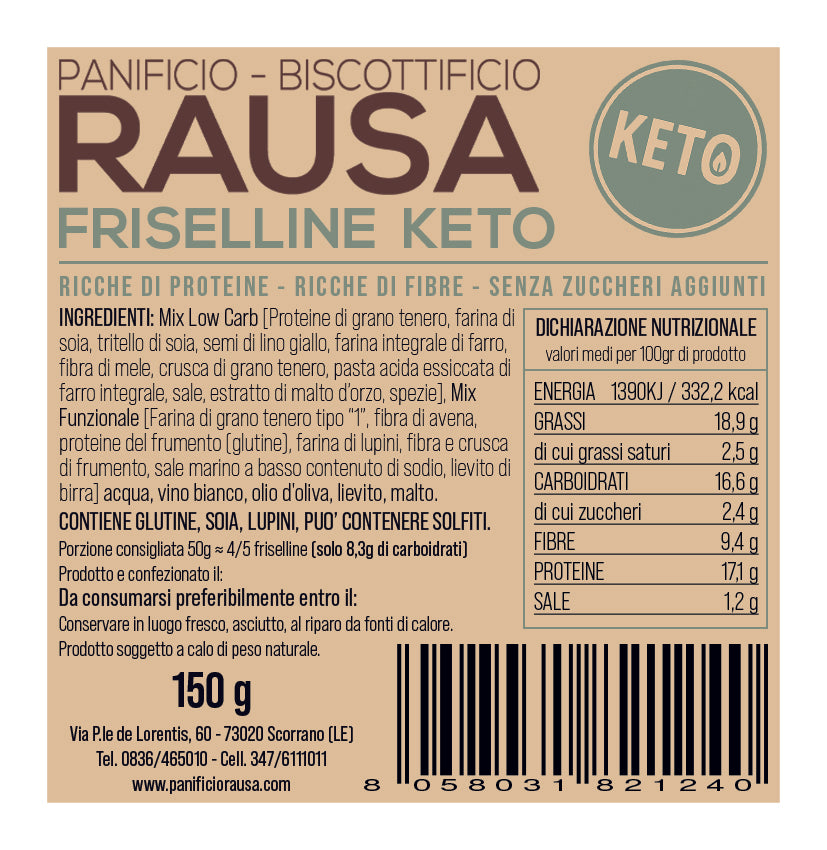 Friselline Keto (Medie)