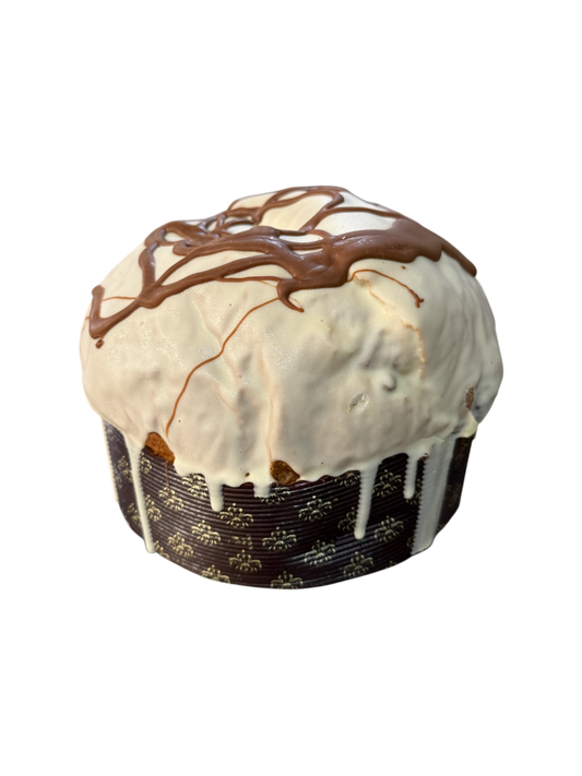 Panettone Caramello Salato e Cioccolato Bianco