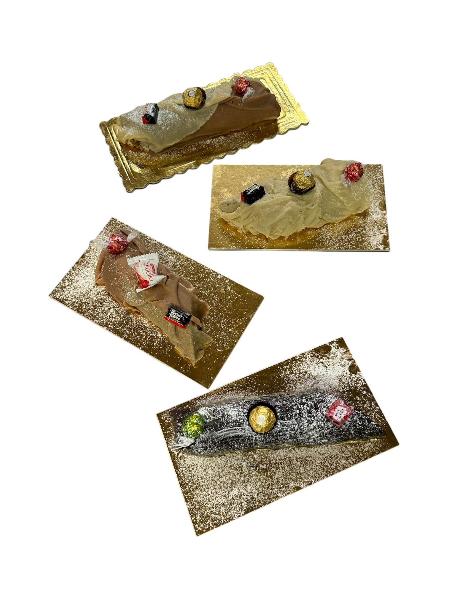 Tronco di Pasta di Mandorle