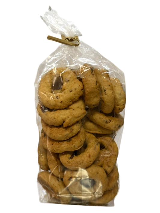 Taralli Cipolla e Uvetta (Stile Casareccio)