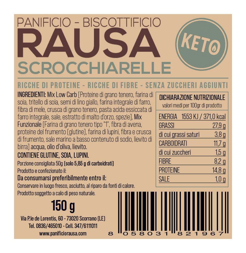 Scrocchiarelle Keto